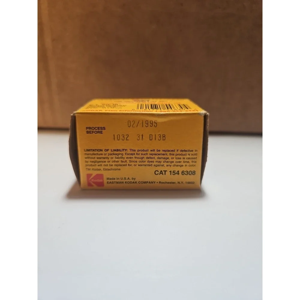 KODAK EKTACHROME UNDERWATER UW 135-36mm FILM EXP 02/1995 Color‎ Slides EI50 New